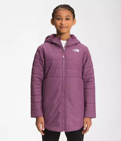 Girls’ Reversible Mossbud Swirl Parka